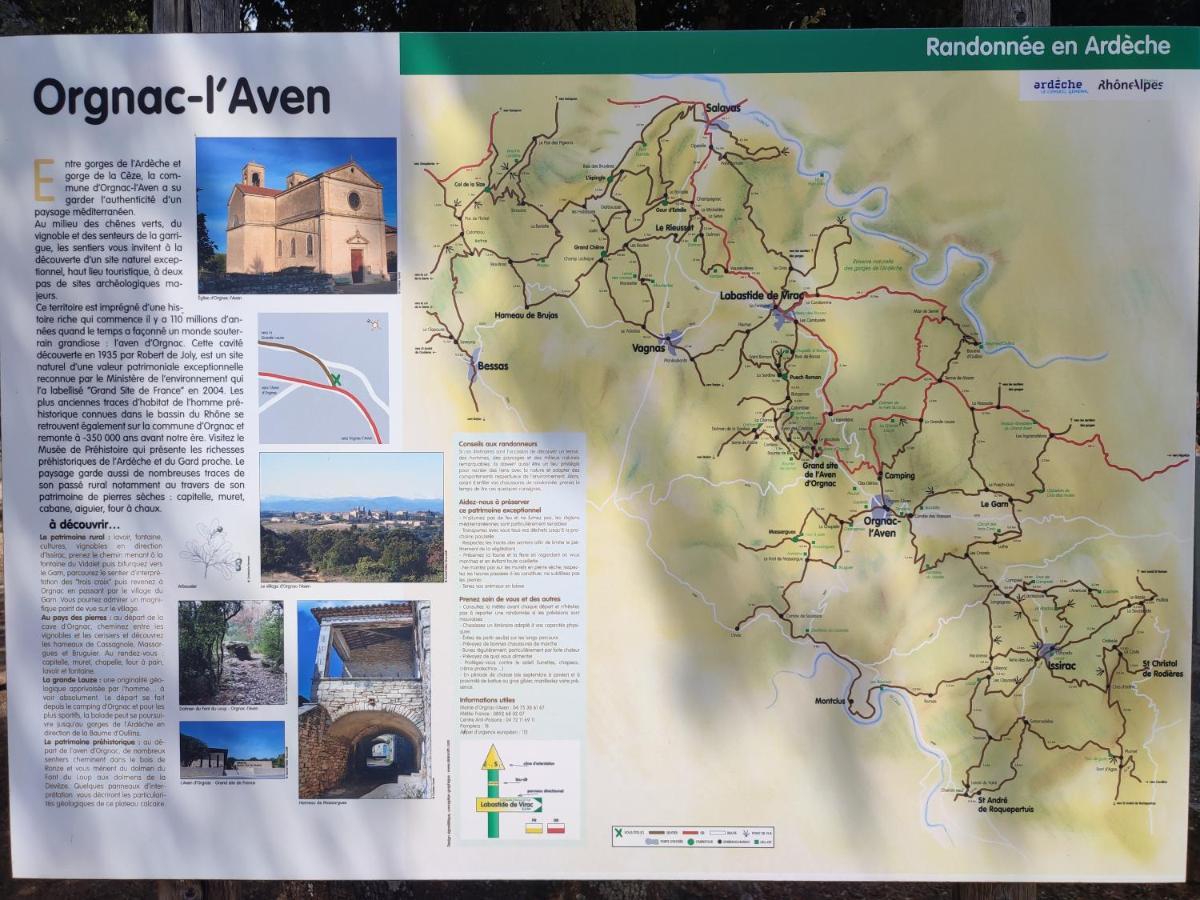 Mobil-Home Climatise 6 Pers En Ardeche Orgnac-l'Aven ภายนอก รูปภาพ