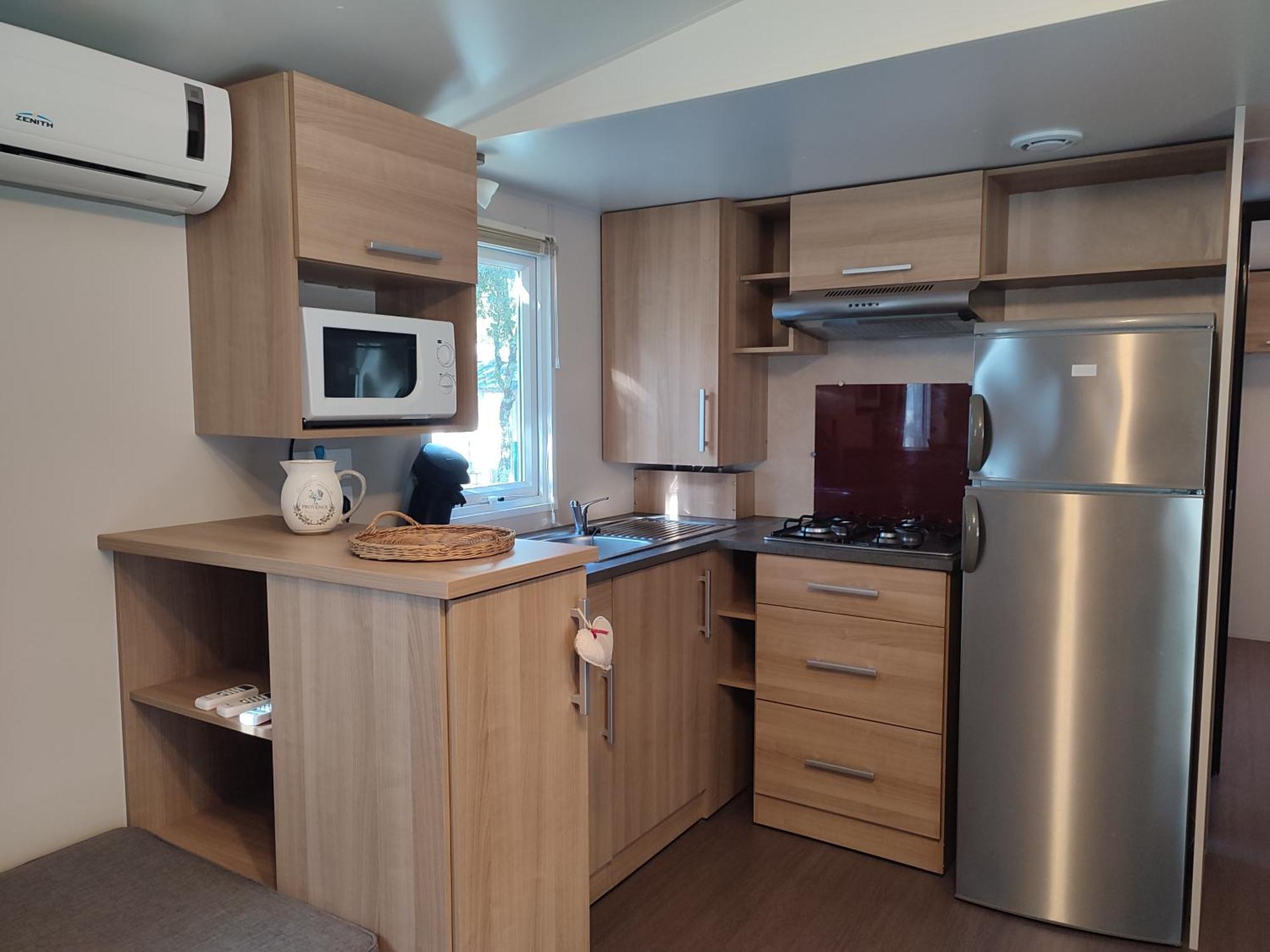 Mobil-Home Climatise 6 Pers En Ardeche Orgnac-l'Aven ภายนอก รูปภาพ
