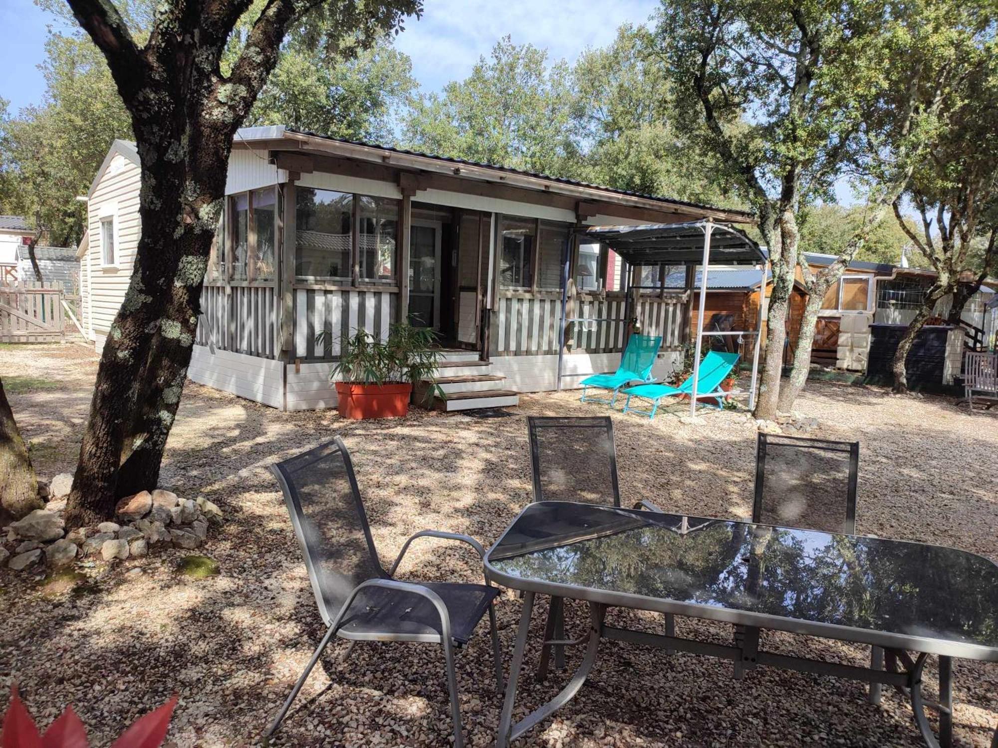 Mobil-Home Climatise 6 Pers En Ardeche Orgnac-l'Aven ภายนอก รูปภาพ